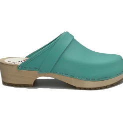 AM-Toffeln Swedish Style Clogs in Turquoise (100)