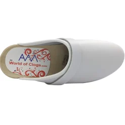 AM-Toffeln Swedish Style Clogs in White (100)