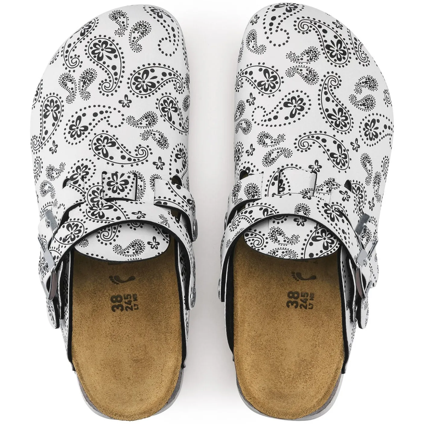 Birkenstock Kay SL Narrow in Paisley Black/White (1016664)