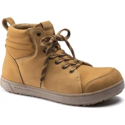 Birkenstock QS 700 PRO Safety Nubuck Leather in Camel (1020848)
