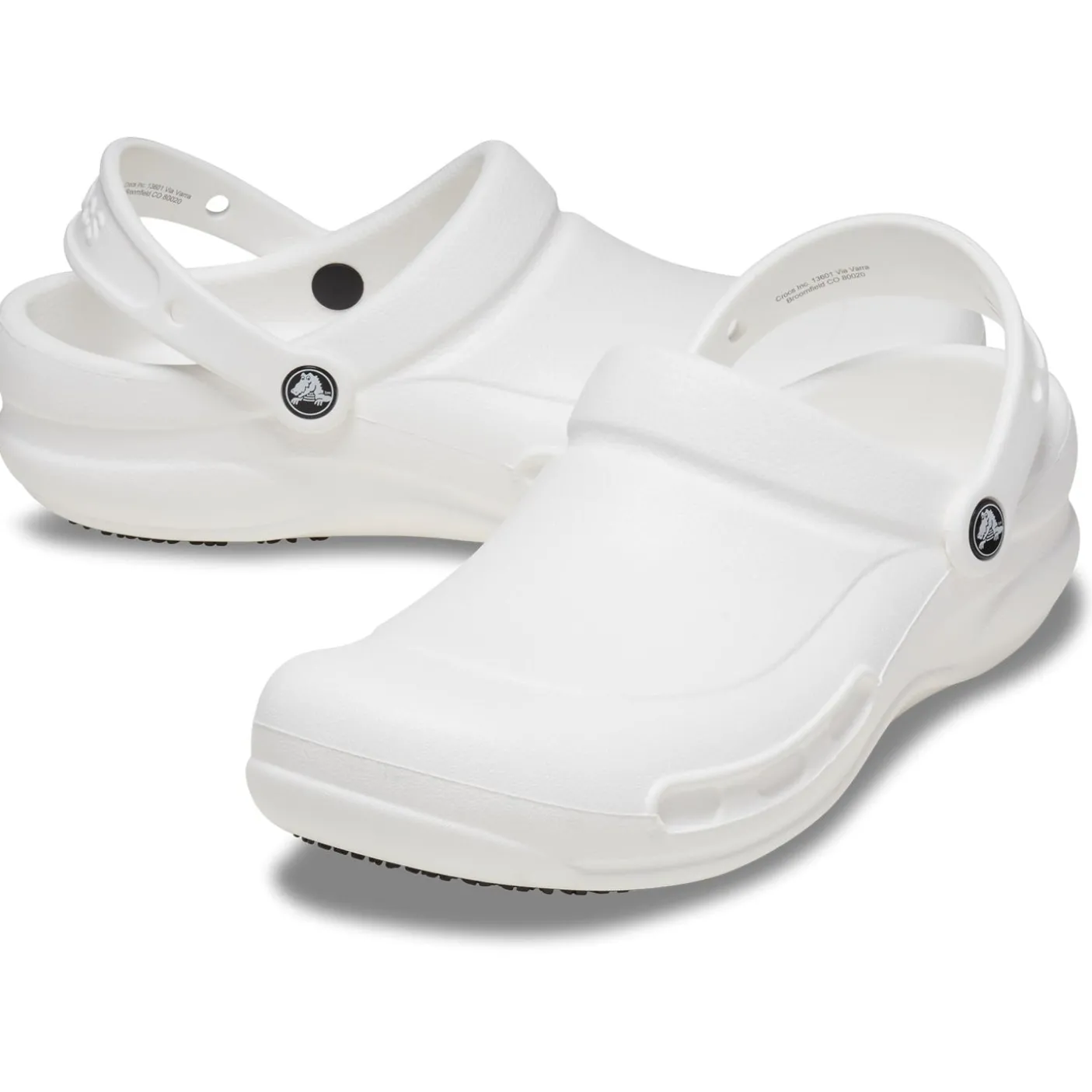 Crocs Bistro Work Clogs (10075) - White