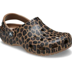 Crocs Classic Animal Clogs (211800) - Sepia Leopard