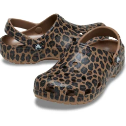 Crocs Classic Animal Clogs (211800) - Sepia Leopard