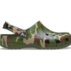 Crocs Classic Camo Clog (211936) - Army Green/Multi