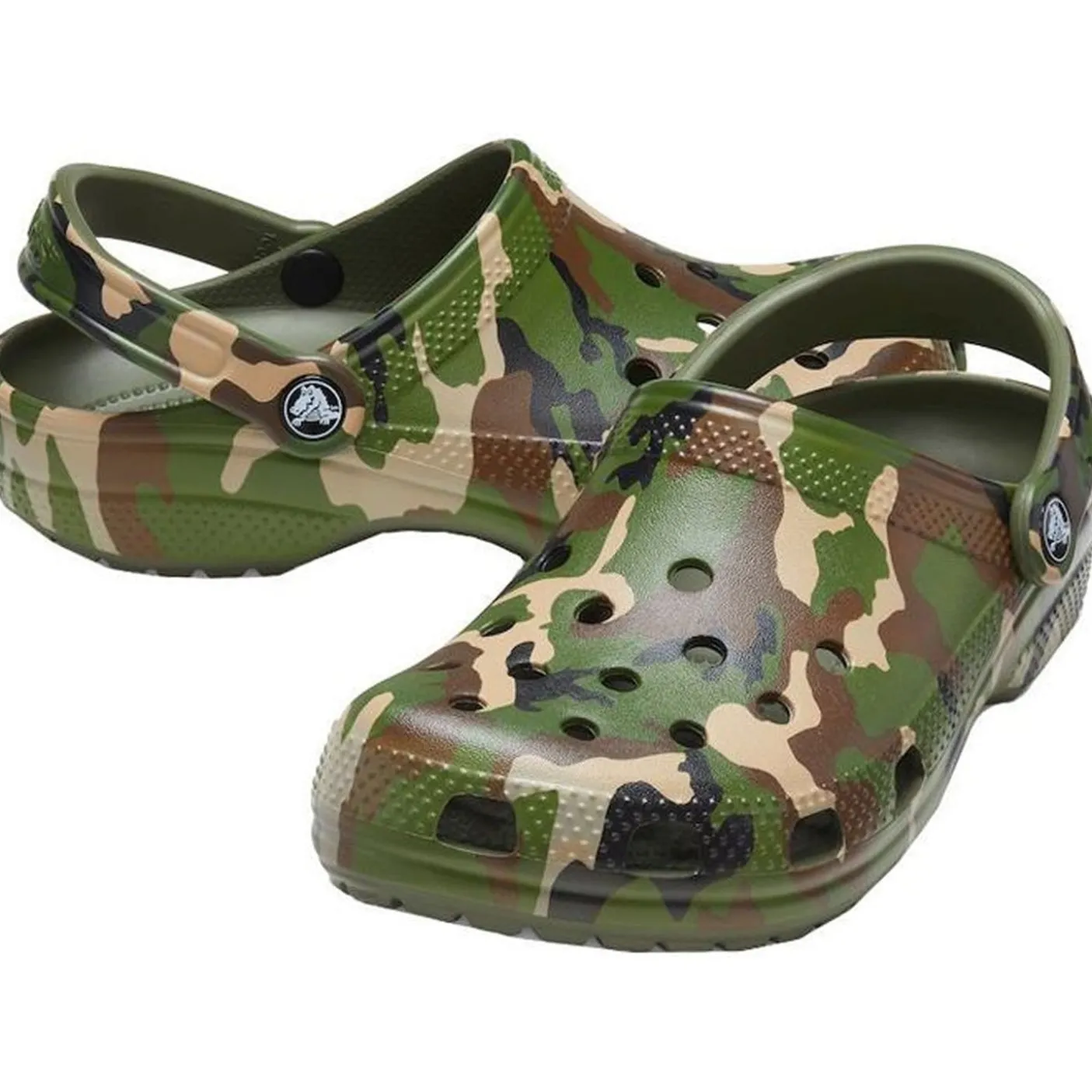 Crocs Classic Camo Clog (211936) - Army Green/Multi