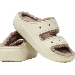 Crocs Classic Cozzzy Sandal (207446) - Bone/Mushroom
