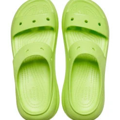 Crocs Classic Crush Sandal (207670) - Limeade