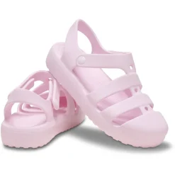 Crocs Classic Fisherman Toddlers Clogs (210626) - Pink Milk