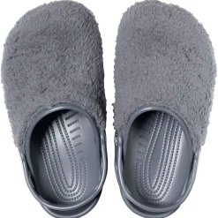Crocs Classic Fuzz Mania Clogs - Slate Grey