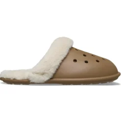 Crocs Classic Fuzz Scuff Slipper (212143) - Sepia