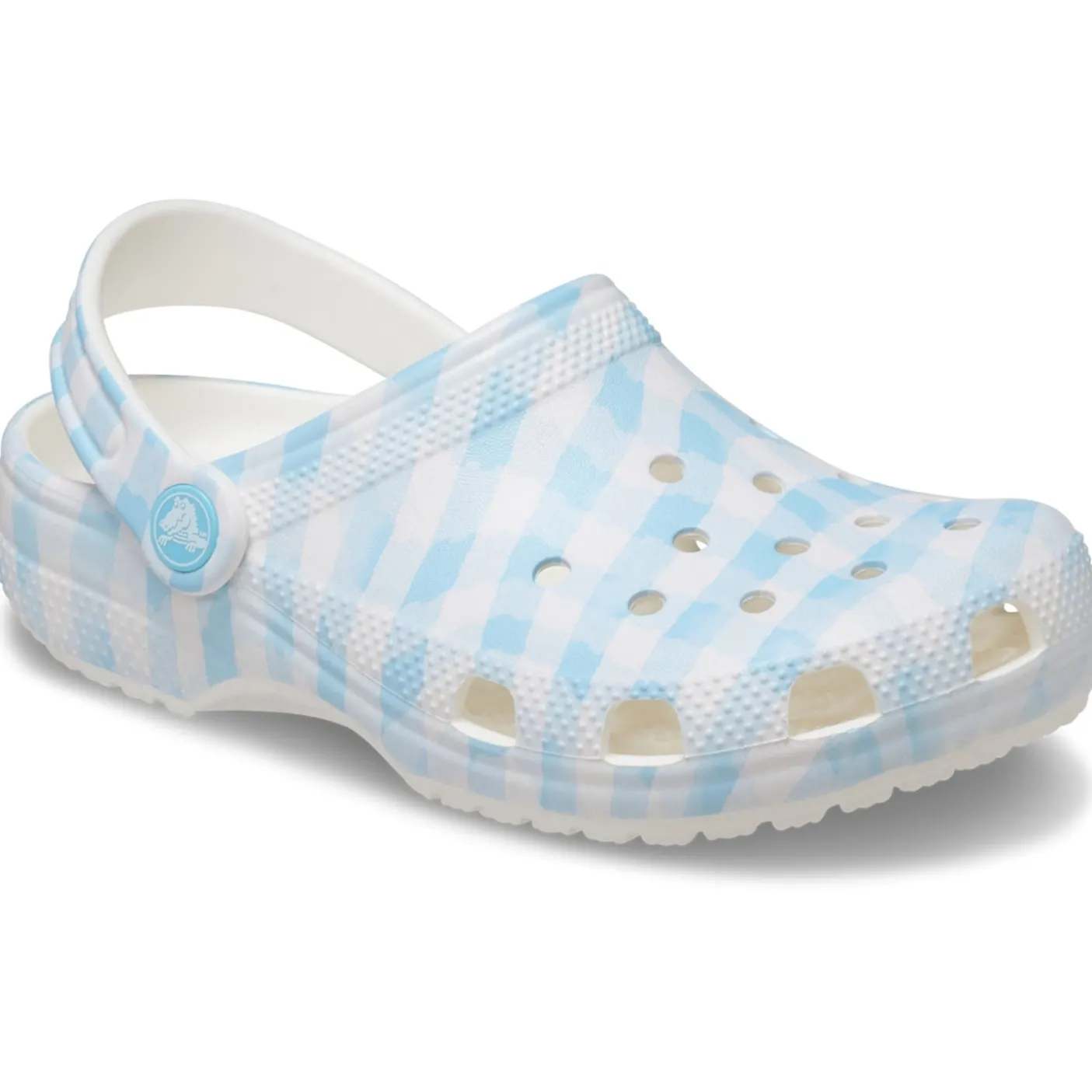 Crocs Classic Gingham Clog (211006) - White/Blue