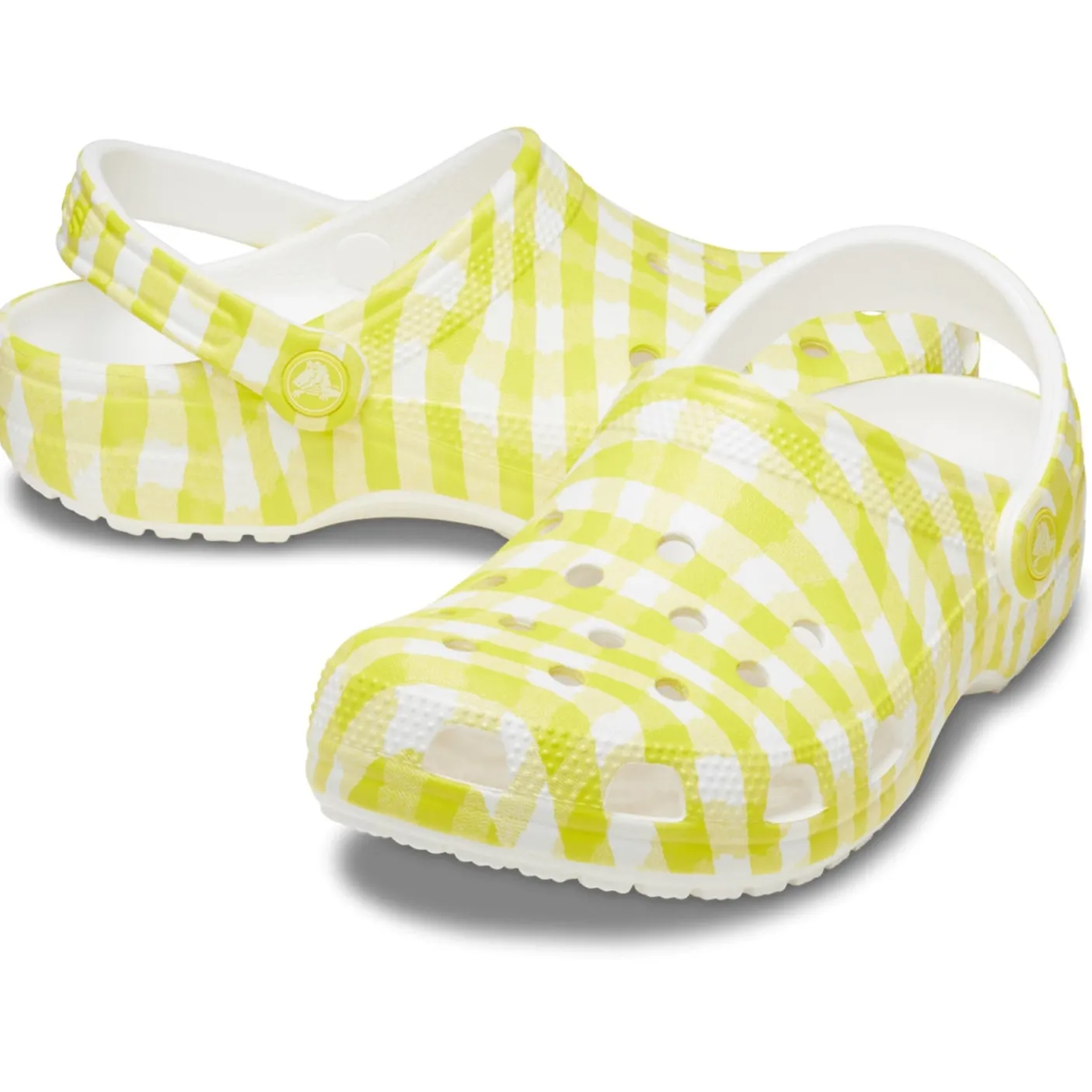Crocs Classic Gingham Clog (211006) - Daylily