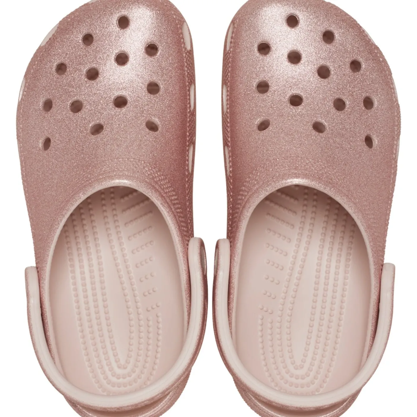 Crocs Classic Glitter Clogs (205942) - Quartz Glitter