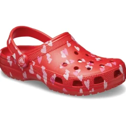 Crocs Classic Hearts Clog (209682) - Cherry Red