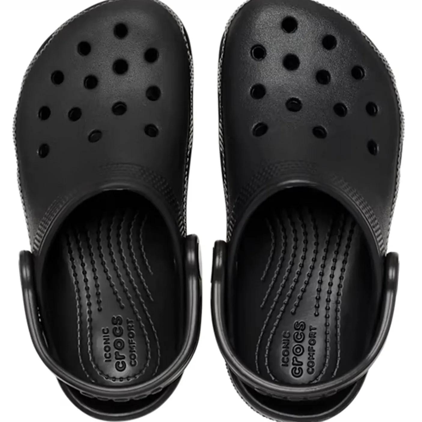 Crocs Classic Kids Clogs (206991) - Black