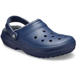 Crocs Classic Lined Clog (203591) - Navy/Charcoal