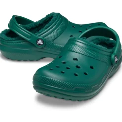 Crocs Classic Lined Clog (203591) - Emerald