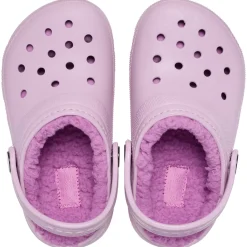 Crocs Classic Lined Kids Clogs (207010) - Hydrangea