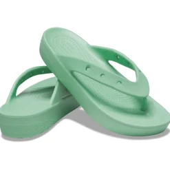 Crocs Classic Platform Flip (207714) - Jade Stone