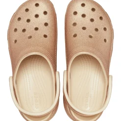 Crocs Classic Platform Glitter Clog (207241) - Shiitake