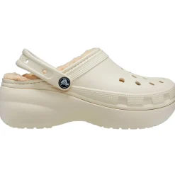 Crocs Classic Platform Lined Clog (207938) - Bone