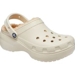 Crocs Classic Platform Lined Clog (207938) - Bone