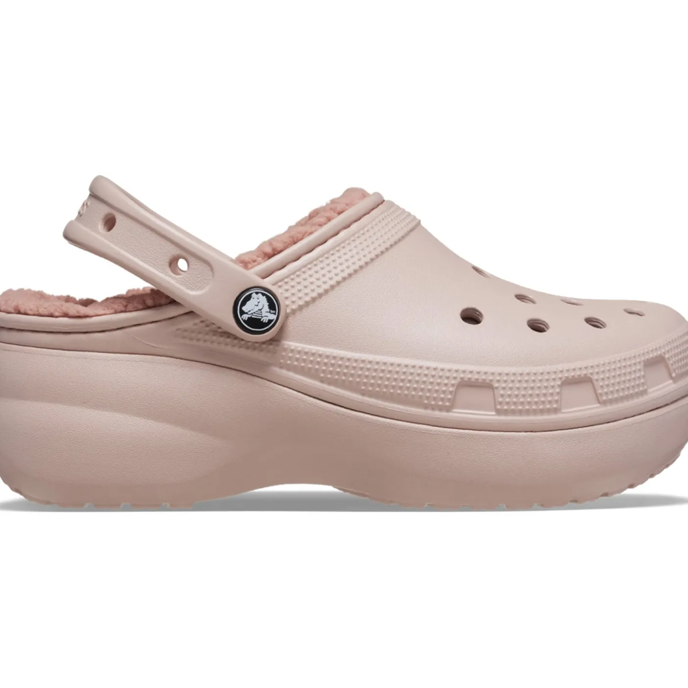 Crocs Classic Platform Lined Clog (207938) - Pink Clay