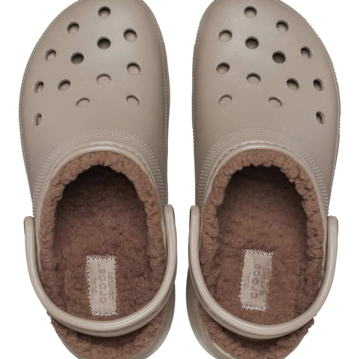 Crocs Classic Platform Lined Clog (207938) - Mushroom
