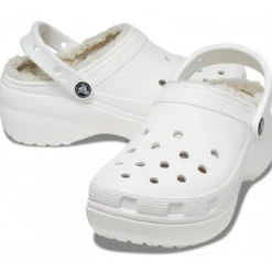 Crocs Classic Platform Lined Clog (207938) - White