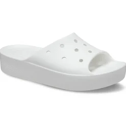 Crocs Classic Platform Slide (208180) - White