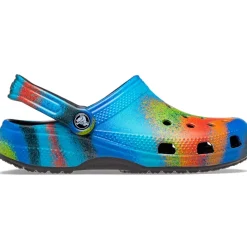 Crocs Classic Spray Dye Clog (208054) - Black/Multi