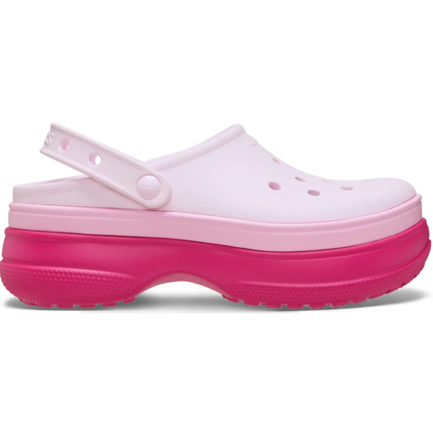Crocs Classic Stacked Clog (211355) - Dragon Fruit