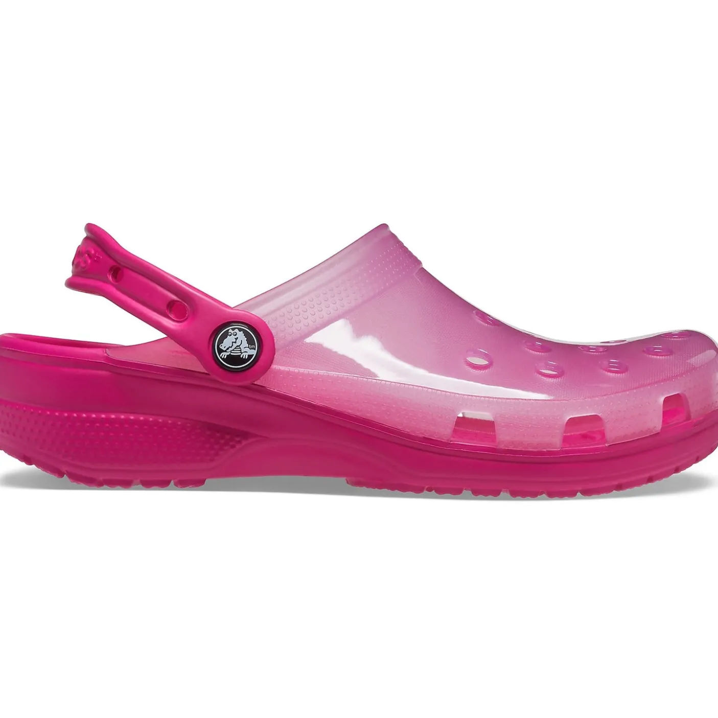 Crocs Classic Translucent Clog - Candy Pink