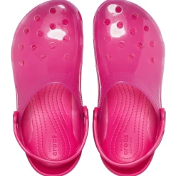 Crocs Classic Translucent Clog - Candy Pink
