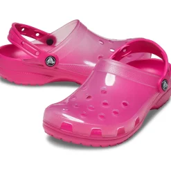 Crocs Classic Translucent Clog - Candy Pink