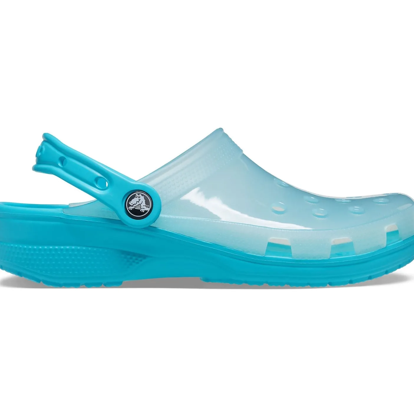 Crocs Classic Translucent Clog - Digital Aqua