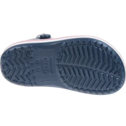 Crocs Crocband Kids Clogs (207006) - Navy/Red