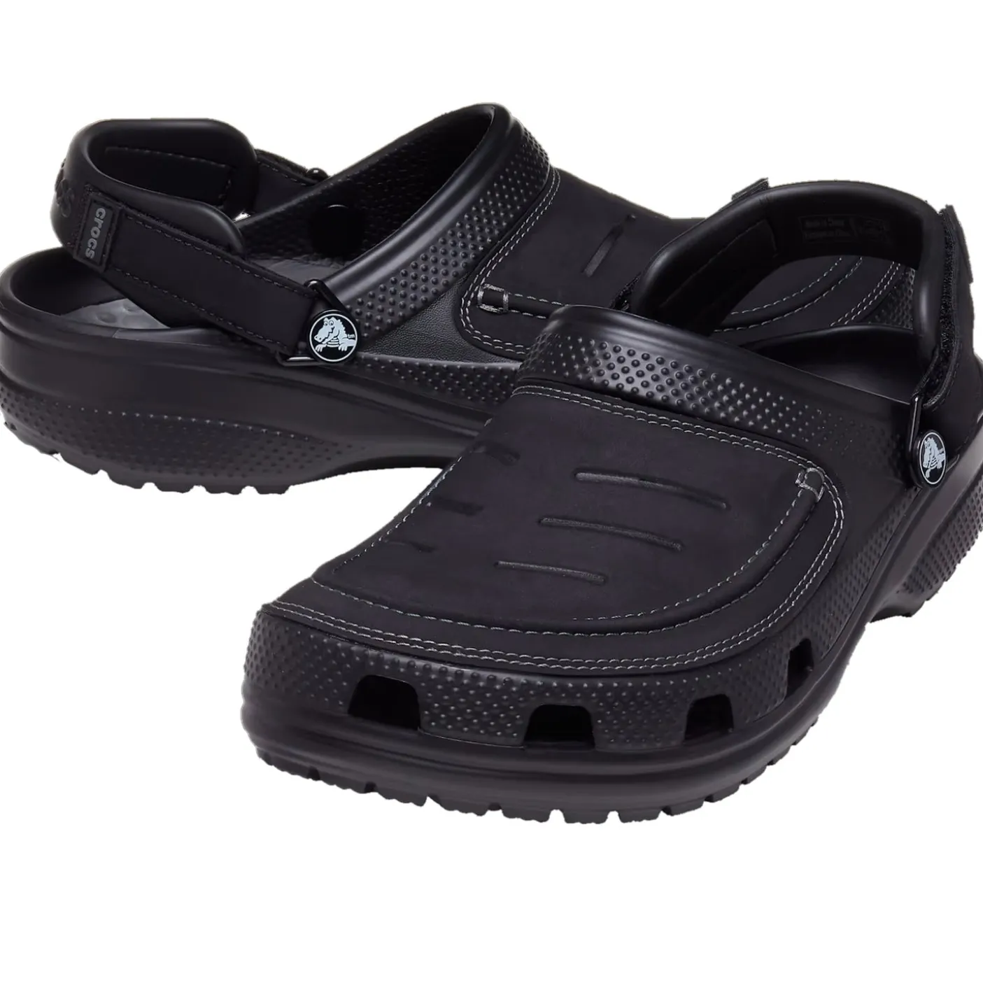 Crocs Yukon Vista II Literide Clog Men (207689) - Black/Slate Grey
