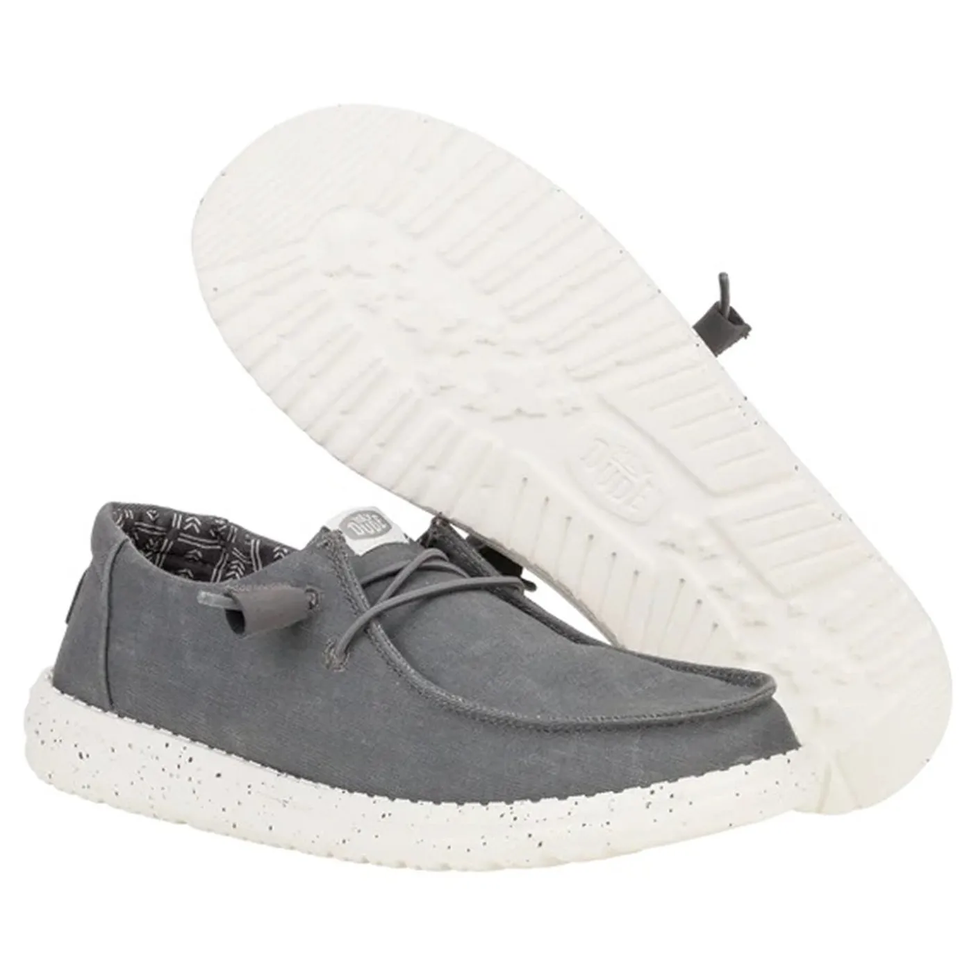 Hey Dude Wendy Canvas (40902) - Dark Grey