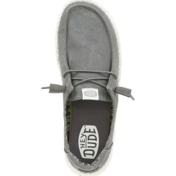 Hey Dude Wendy Canvas (40902) - Dark Grey