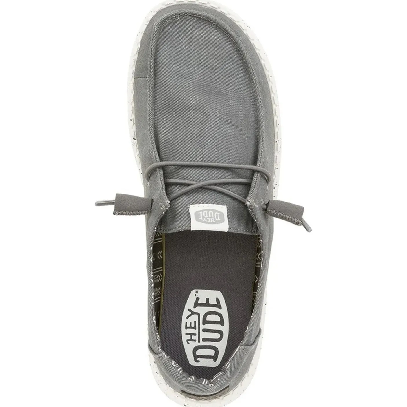 Hey Dude Wendy Canvas (40902) - Dark Grey