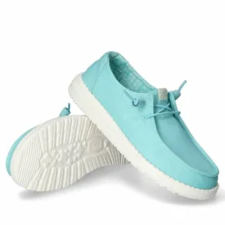 Hey Dude Wendy Canvas (40902) - Turquoise