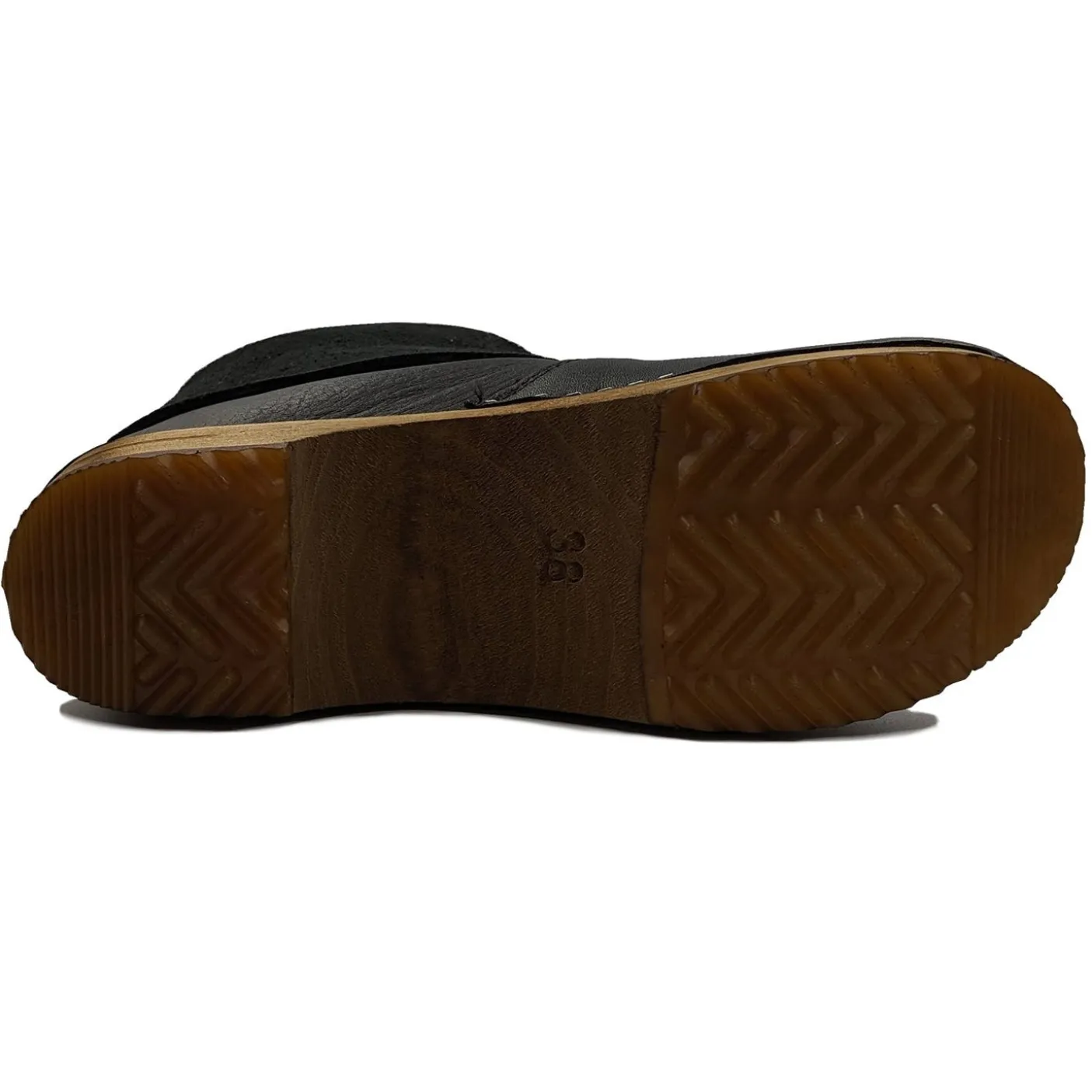 Sanita Alison Roll-top Clog Boots in Black (454444)