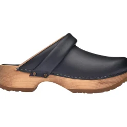 Sanita Chuso Chunky Modern Clog in Black (477495)