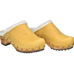 Sanita Hese Winter Clog in Mustard (450401)