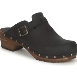 Sanita Kristel Traditional Clogs in Black (455205)