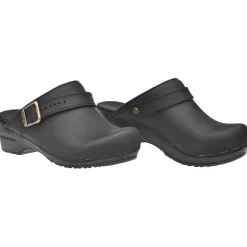 Sanita Morse Oiled Danish Clogs in Black (1200038)