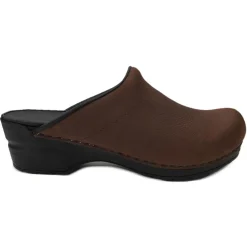 Sanita Sonja Danish Clogs in Antique Brown (450247)