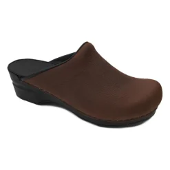 Sanita Sonja Danish Clogs in Antique Brown (450247)