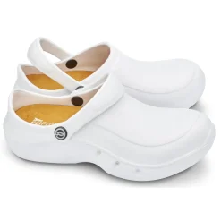 Toffeln Ezi Protekta Safety Clog 855 - White